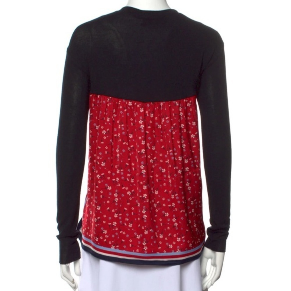 Bailey 44 Knit Print Accent Sweater‎